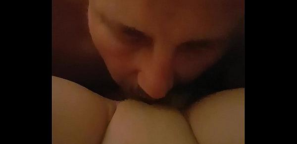  hanysy my husband licks my pussy then fucking me and I ride him